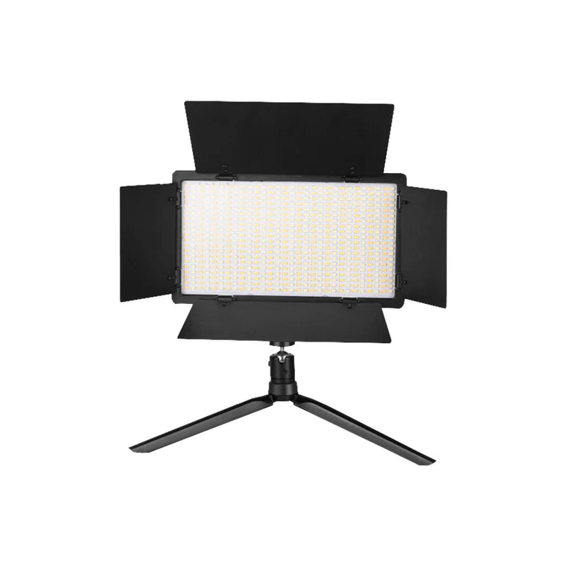 U800 + luz de vídeo led bicolor 3200-5600k painel de iluminação para fotografia na câmera lâmpada de preenchimento para estúdio fotográfico para jogos no youtube ao vivo